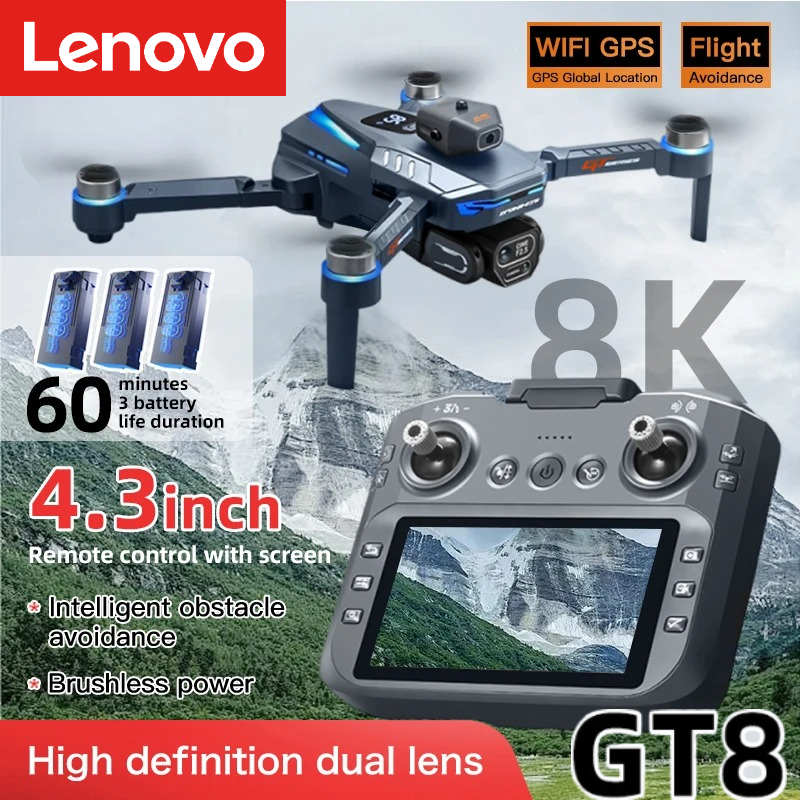 Drone Lenovo GT8 8K Profesiona - Drone Photogrammetry ulasan dan harga