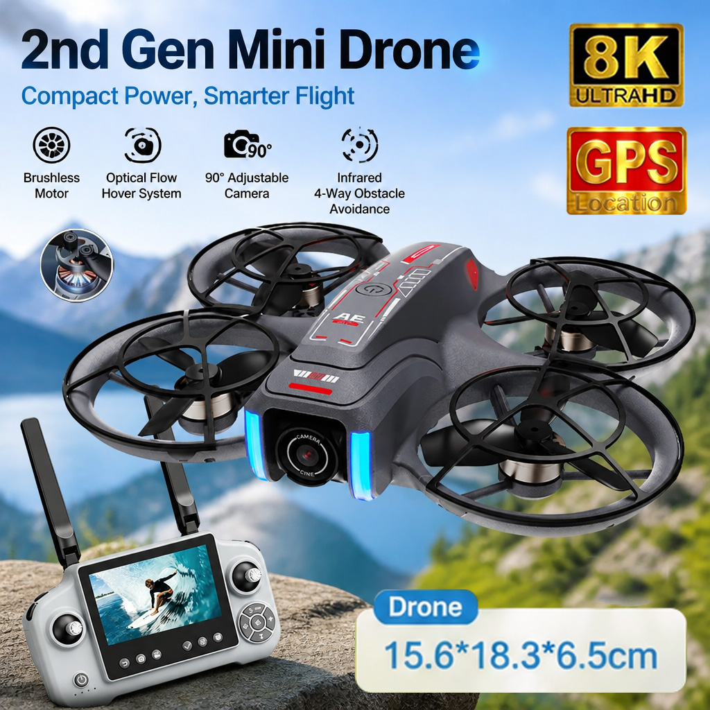 Drone GPS AE21 Generasi Kedua  - Drone Mapping ulasan dan harga