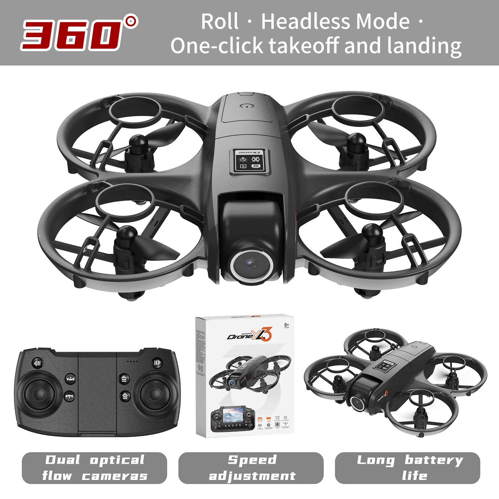 Drone RC YL3 Baru 8K 1080P Sud - Drone Lidar ulasan dan harga